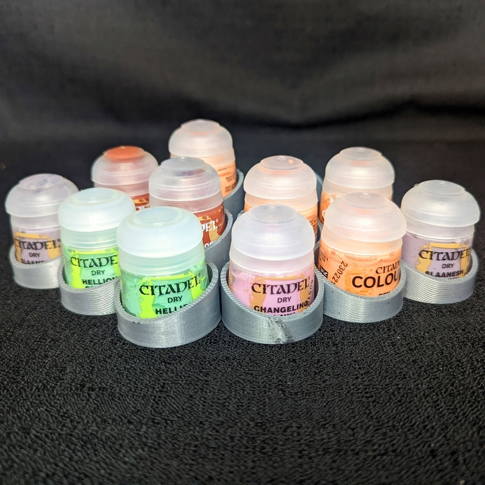 Citadel Dry Paints With Holders